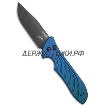 Нож Launch 5 Blue Emerson Design Kershaw складной автоматический K7600BLUBLK